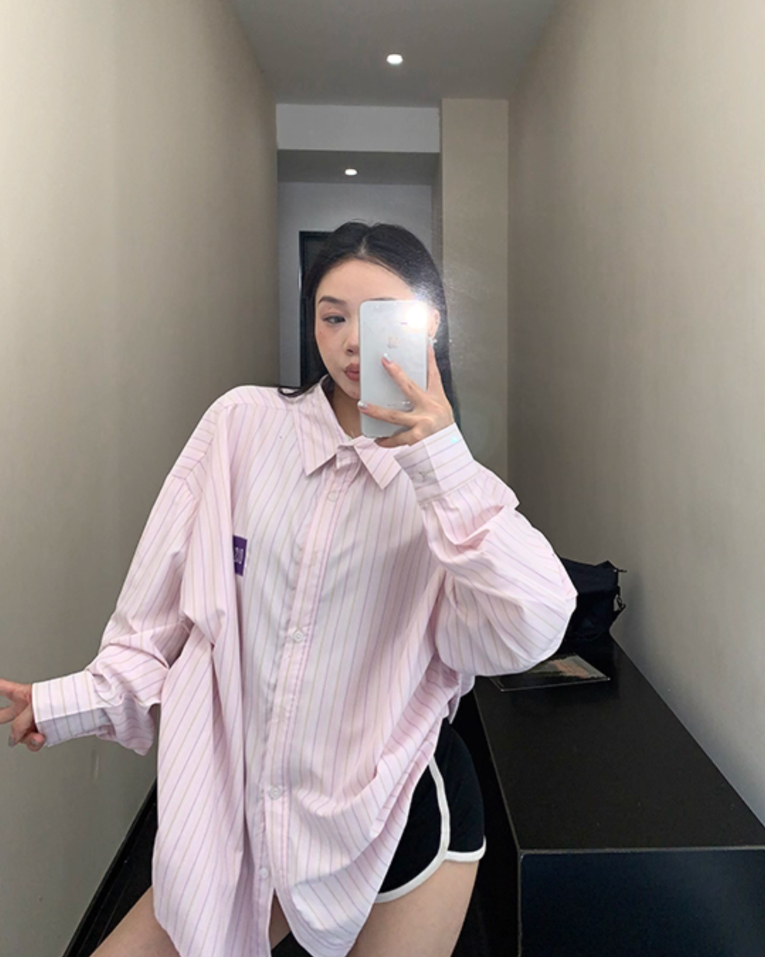 Striped Long Sleeve Shirt YLS0897