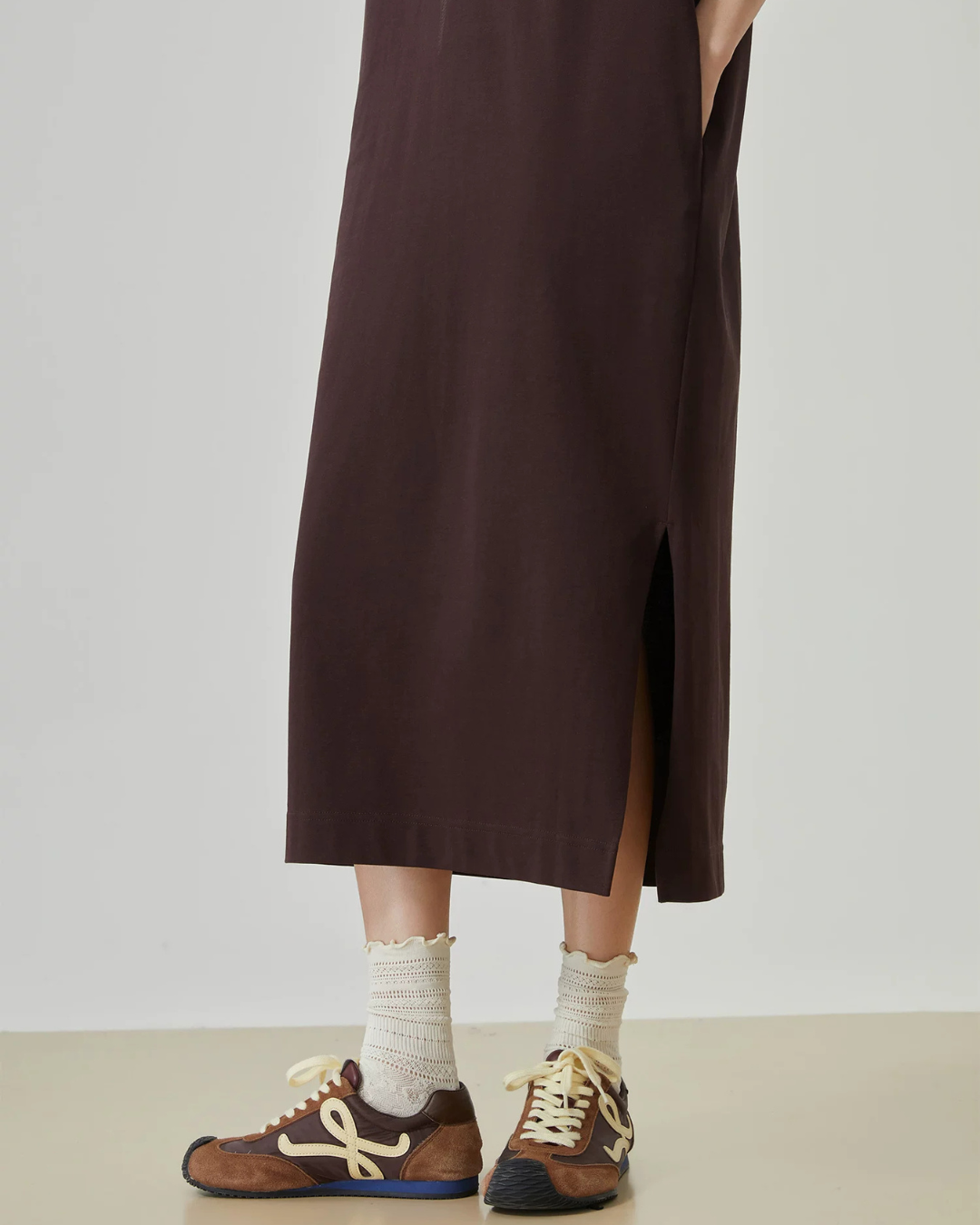 Floral Print Sleeveless Dress FER0140