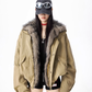 Vintage Fur Work Jacket ICM0112