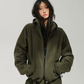 Fleece-Lined Zip-Up Hoodie / Wide Pants ACS0385