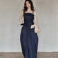 West Ribbon Cotton Dress SMS0003