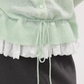 Round Neck Frill Flare Cardigan CHS0009