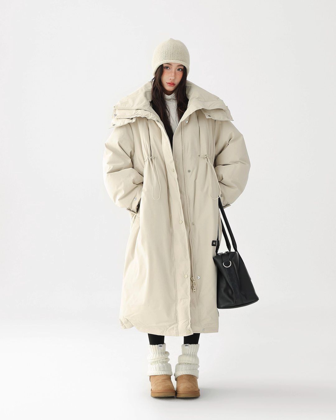 Stand Collar Long Down Coat ACS0335