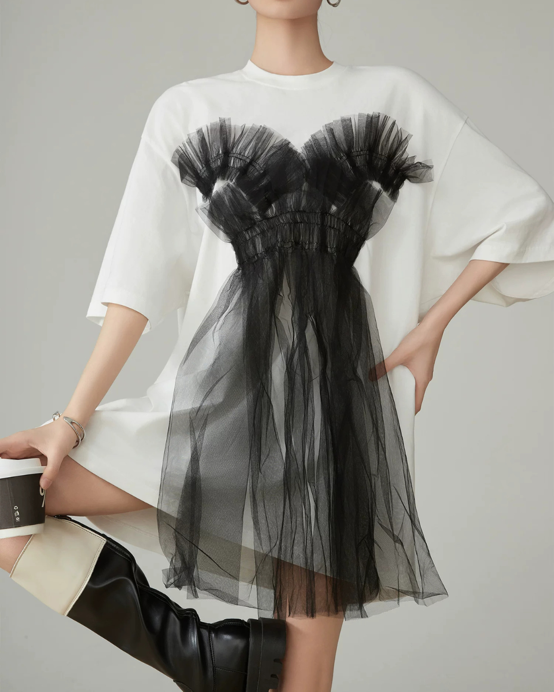 Tulle Docking Dress FER0148