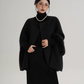 Fur Muffler Cape Coat SRS0402