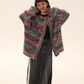 Border Gradation Knit Cardigan EZK0045