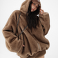 Fur Hoodie Jacket / Fur Shorts ACS0224