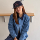 Vintage Washed Collar Denim Jacket CYE0053