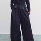 Denim-Style Wide Pants SPY0029