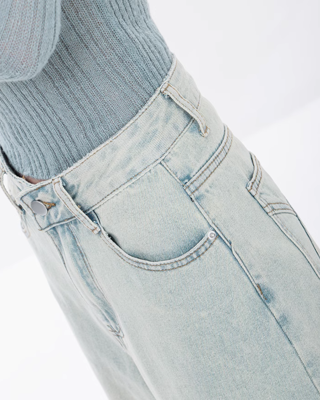 Retro Wide Denim Pants ABW0001