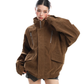 Stand Collar Suede Work Jacket BGS0021