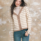 Stripe Retro Collar Knit ASG0054