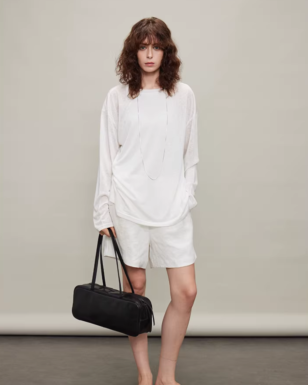 Oversized Batwing Sleeve T-Shirt TEO0002