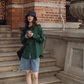 Cotton Loose Long Sleeve Shirt VAS0143