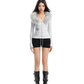 Fur Design Zip Knit BGS0038