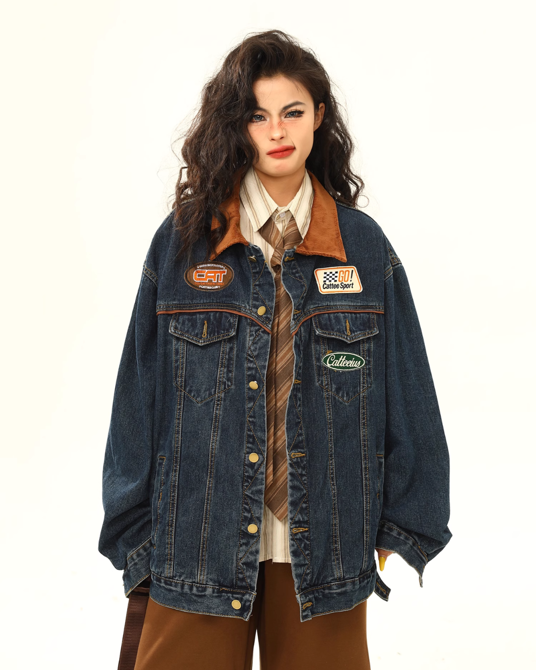 American Retro Denim Jacket WDZ0001 – AuroraBoutique American Retro Denim Jacket WDZ0001 – AuroraBoutique