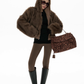 Big Hood Fur Coat ZRS0087