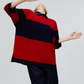 Oversized Polo Shirt Knit FER0255