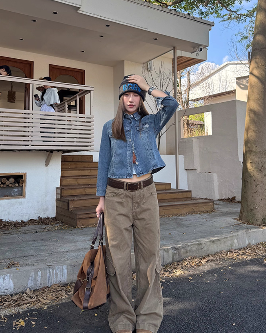 Cropped Denim Jacket CYE0047