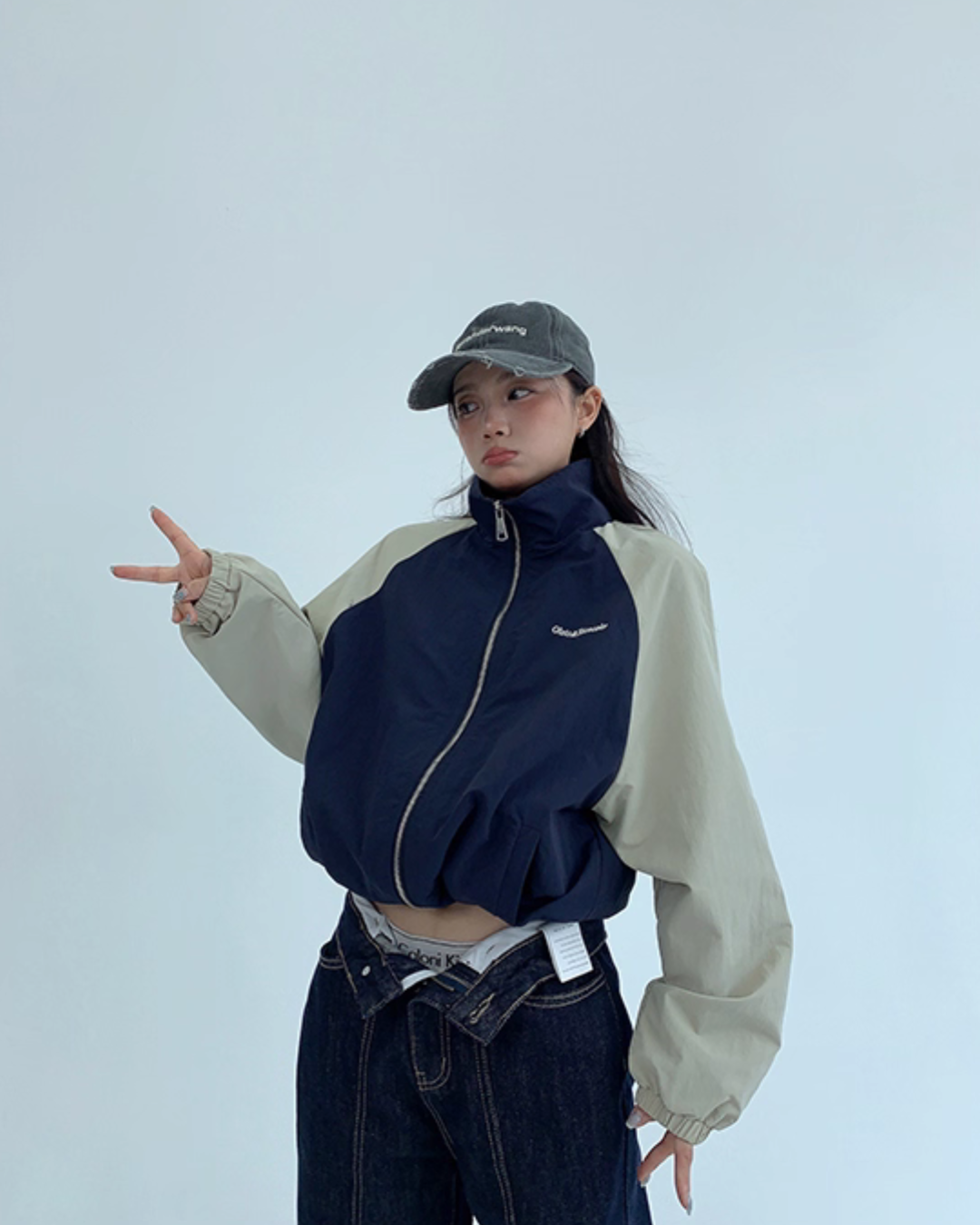 Stand Neck Track Jacket  YLS0899