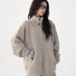 Stand Collar Knit Jacket ACS0352
