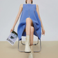 Back Ribbon Sleeveless Mini Dress FER0306