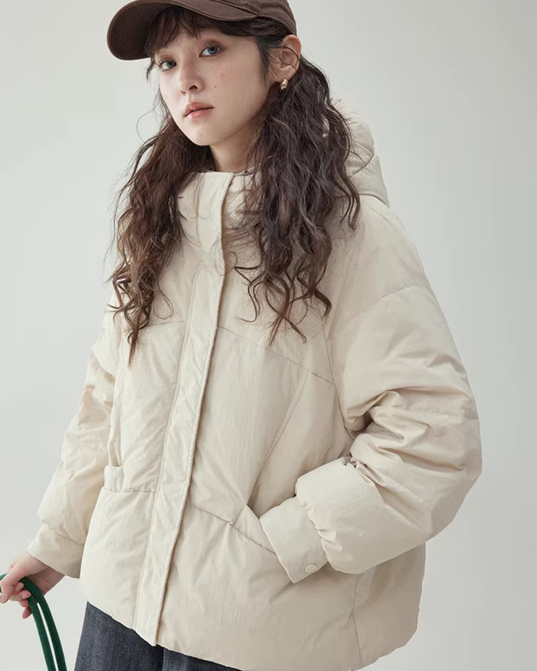Hood Duck Down Jacket AMU0047