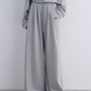 Polka Dot Vest V-Neck Hoodie / Loose Casual Sweatpants ASG0080