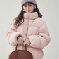 Stand Collar Fluffy Down Jacket AMU0043