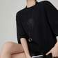 Moon Print Short Sleeve T-Shirt FER0166