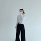 Drape Casual Wide Pants  YLS0948