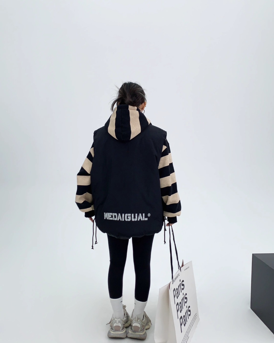 Back Logo Down Vest YLS0474