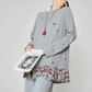 Patchwork Double-Layer Long-Sleeve T-Shirt FER0390