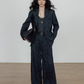 Linen Oversized Casual Jacket/Wide Pants VAS0181