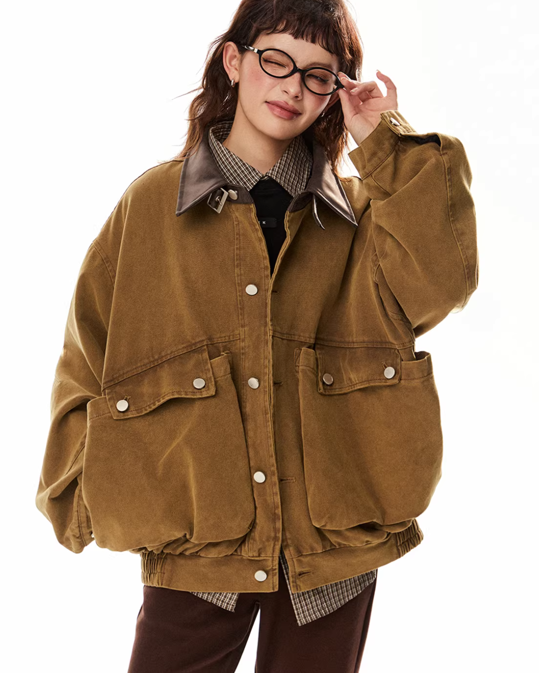 Vintage Washed Work Jacket EZK0087