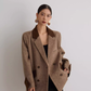 Luxury Suede Jacket / Tight Mini Dress SUY0012