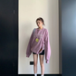 Letter Embroidered Pullover YLS1055