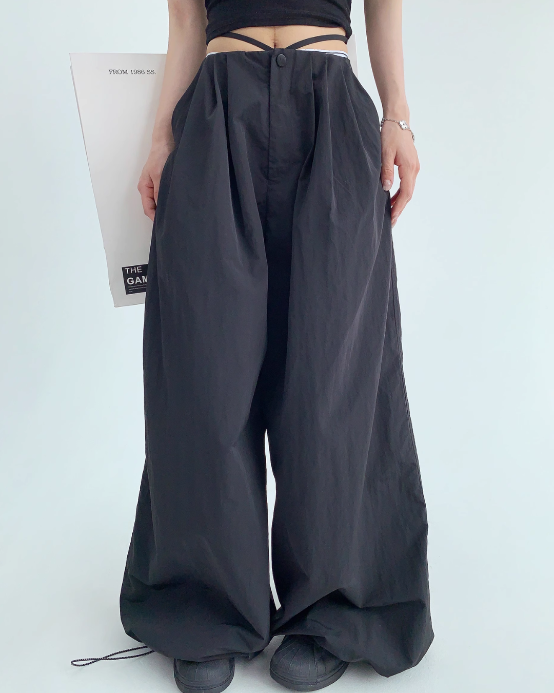 Balloon Nylon Pants YLS0295