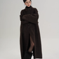 Scarf Long Wool Coat SRS0408