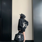 Oversized High-Neck Hoodie YLS1062