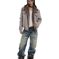 Suede Stand Collar Eagle Jacket  ZTS0020