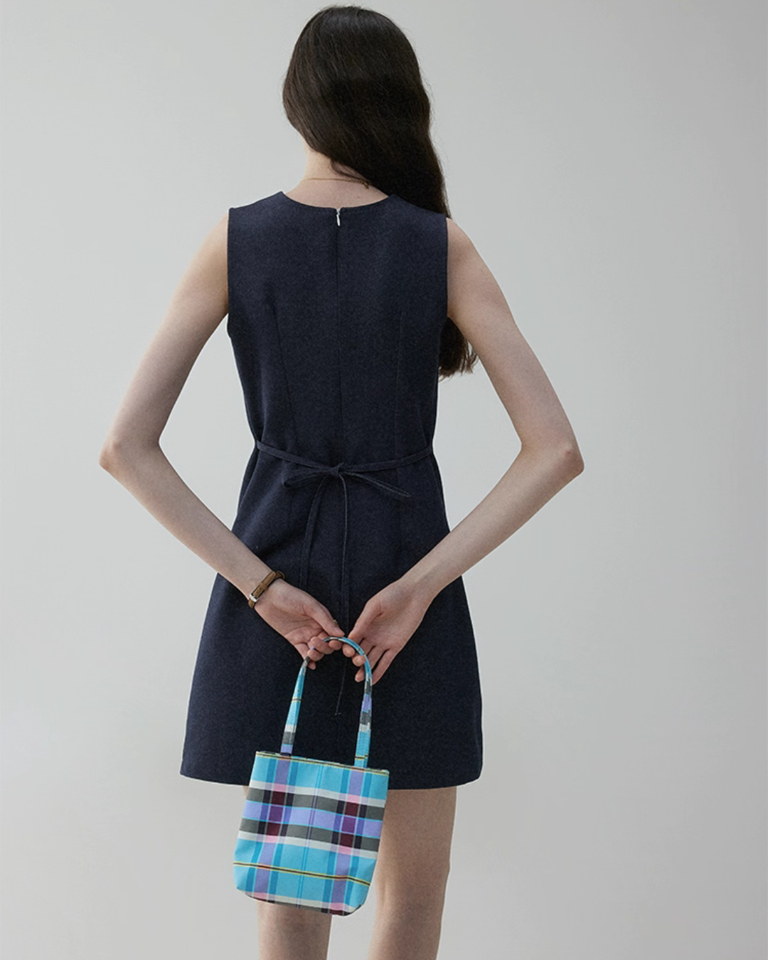 Heart Pocket Sleeveless Dress VOE0002