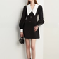 Big Collar Heart Button Dress DPY0072