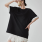 Sleeve Frill Color-Block Pullover FER0160