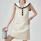 Sailor Collar Sleeveless Mini Dress FER0273