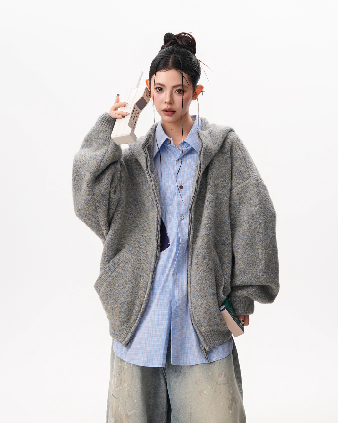 Double Zip Hoodie BWA0008