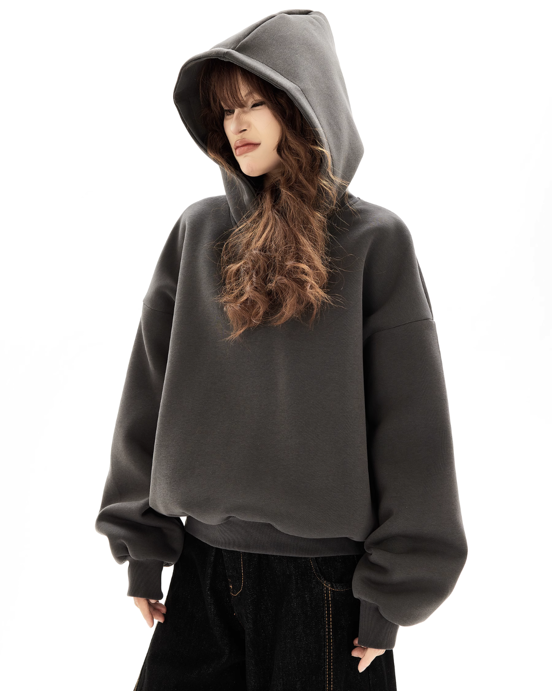 Basic Pullover Loose Hoodie HGX0031