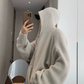 Zip-Up Knit Hoodie DAZ0007