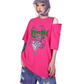 Zipper Heart Print T-Shirt PPK0107