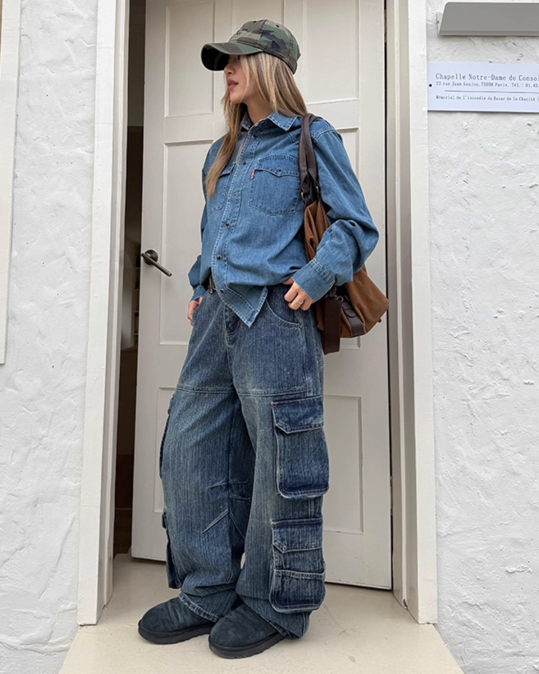 Multi Pocket Denim Pants CYE0065